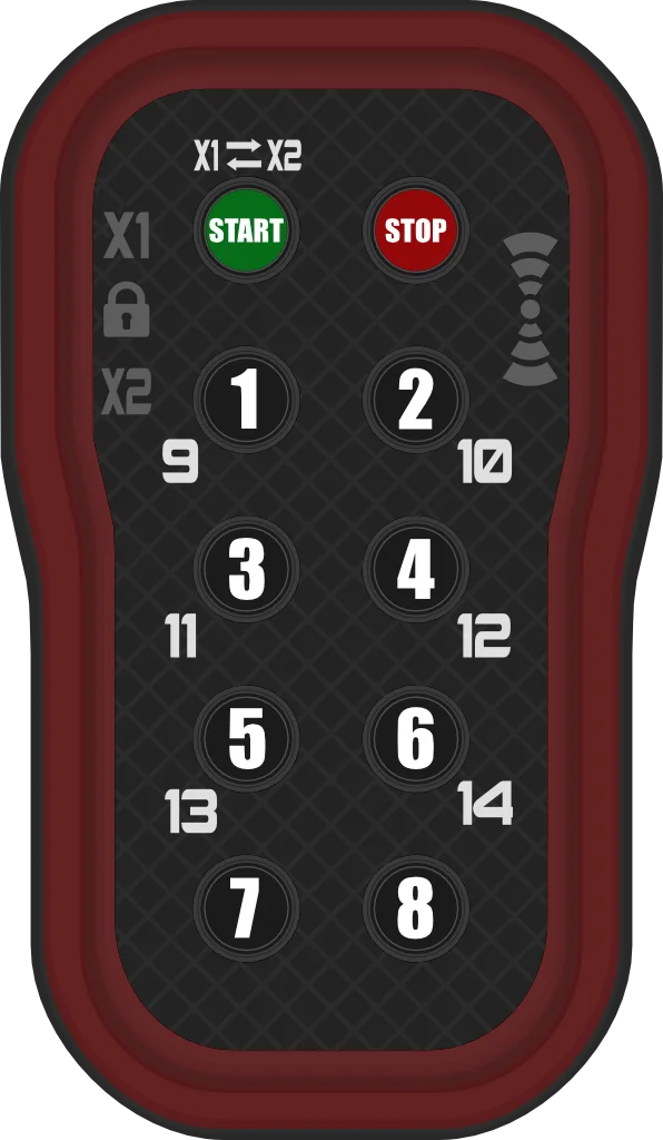 Telemando industrial