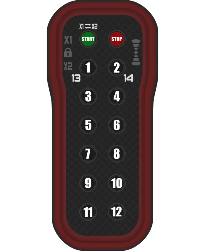 Buy remote 14 pushbuttons