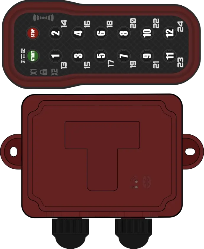 Buy Remote and receiver 16 outputs