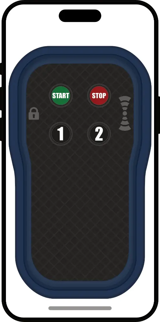Tail lift app remote