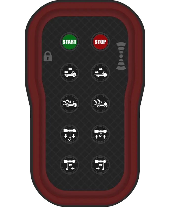 Quality 8 button remote