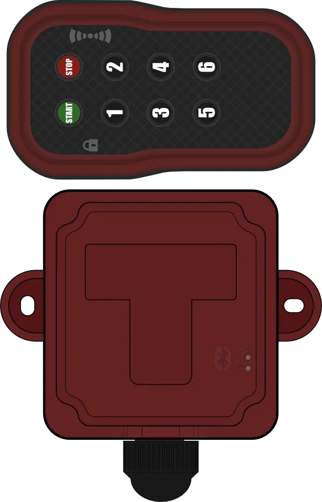 Cheap Remote 6 buttons and receiver