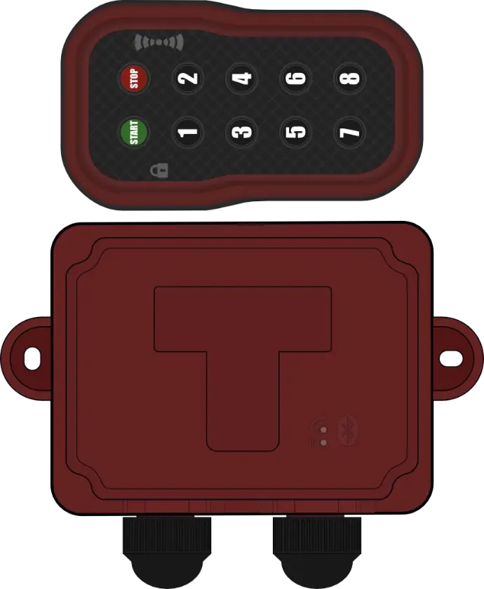 Buy remote and receiver 8 outputs