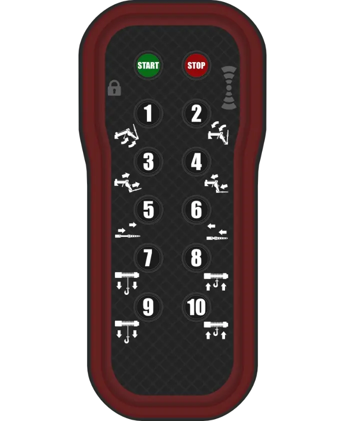 Underlift truck remote