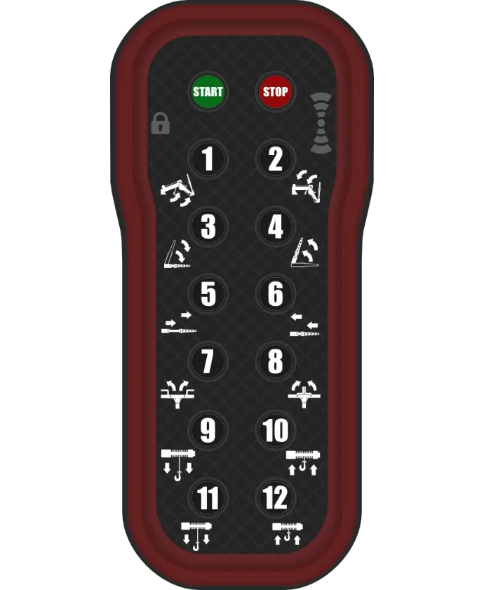 Hydraulic remote control