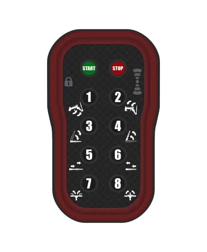 Towing truck remote