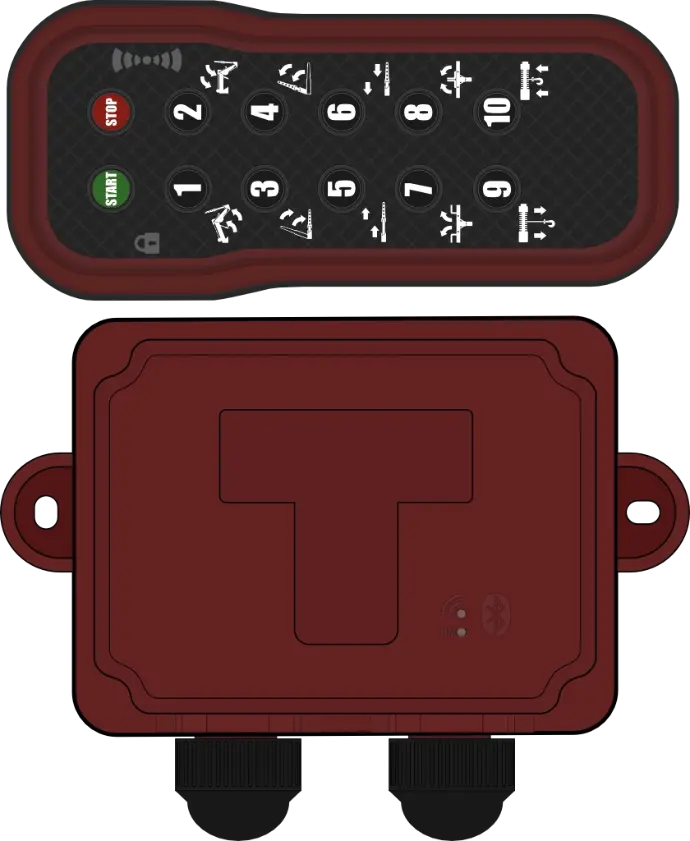 Buy Wheel-lift towing remote and receiver